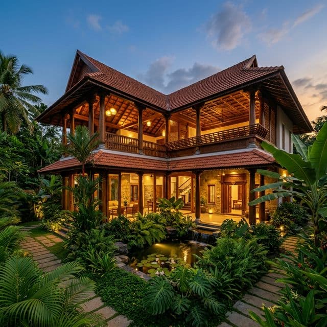 KeralaDeco Contracting Biophilic Home